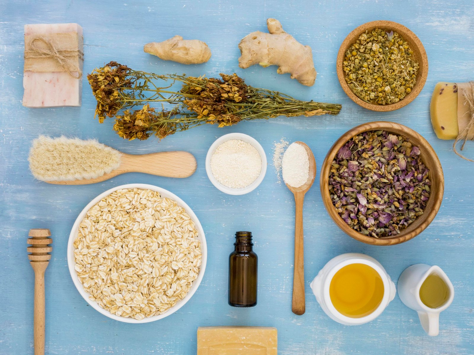 flat-lay-medicinal-herbs-spices